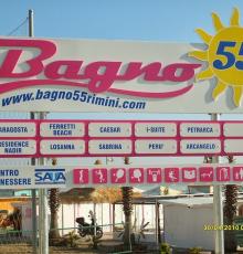 Bagno 55 - Le Spiagge Rimini