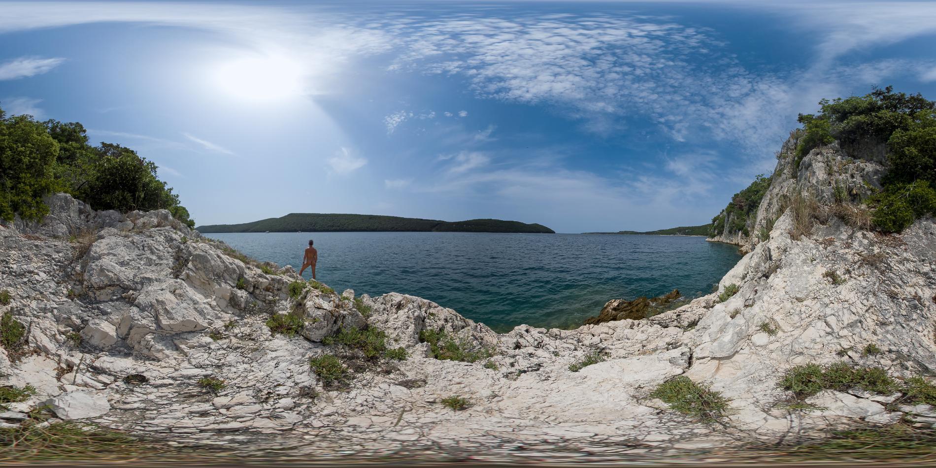 Photo de Gogolandija beach avec un rivage droit