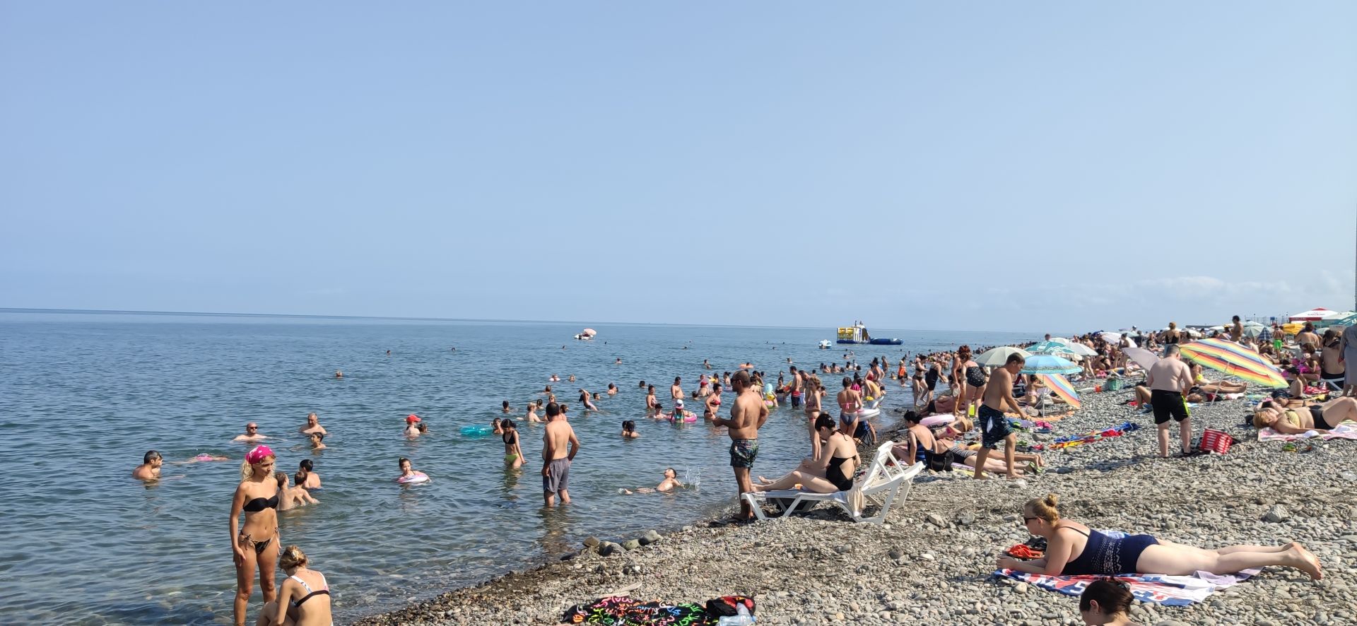 Photo de Batumi beach - endroit populaire parmi les connaisseurs de la détente