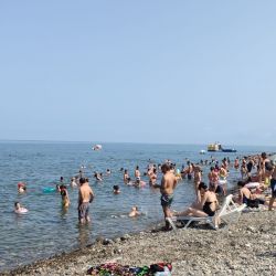 Photo de Batumi beach - endroit populaire parmi les connaisseurs de la détente