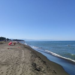 Photo de Ureki beach avec un niveau de propreté de partiellement propre