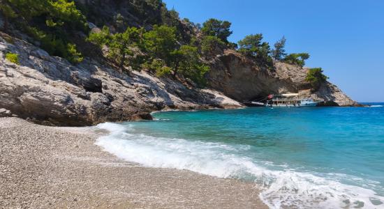 Blue Cave beach