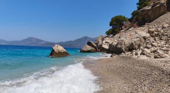 Blue Cave beach