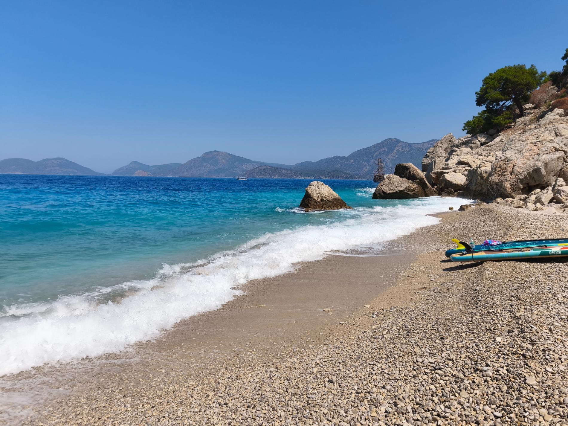Photo de Blue Cave beach zone sauvage