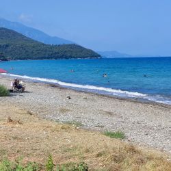 Photo de Guzelcamli beach zone des équipements