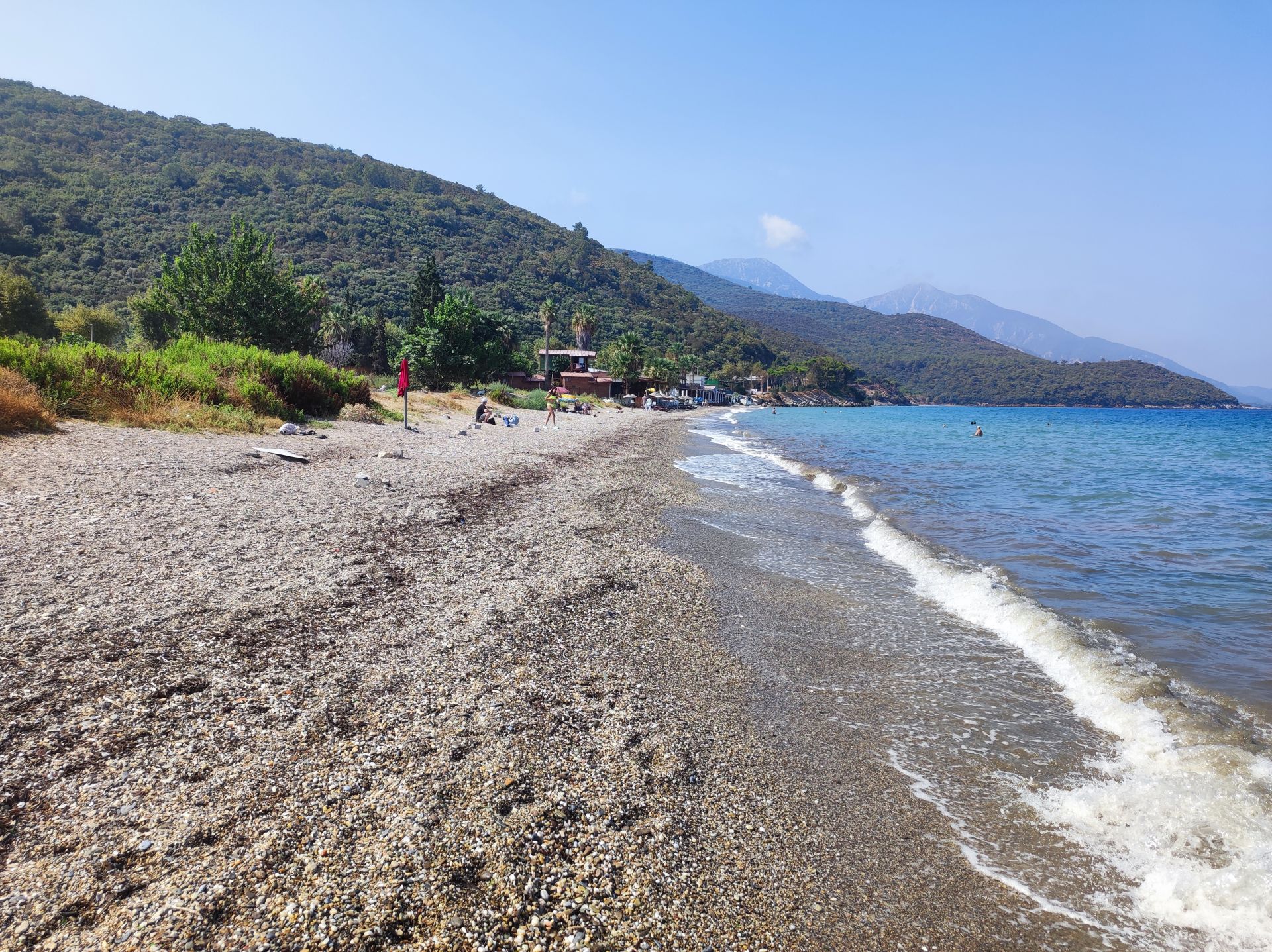 Photo de Guzelcamli beach - endroit populaire parmi les connaisseurs de la détente