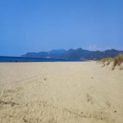 Photo de Pamucak beach et le règlement