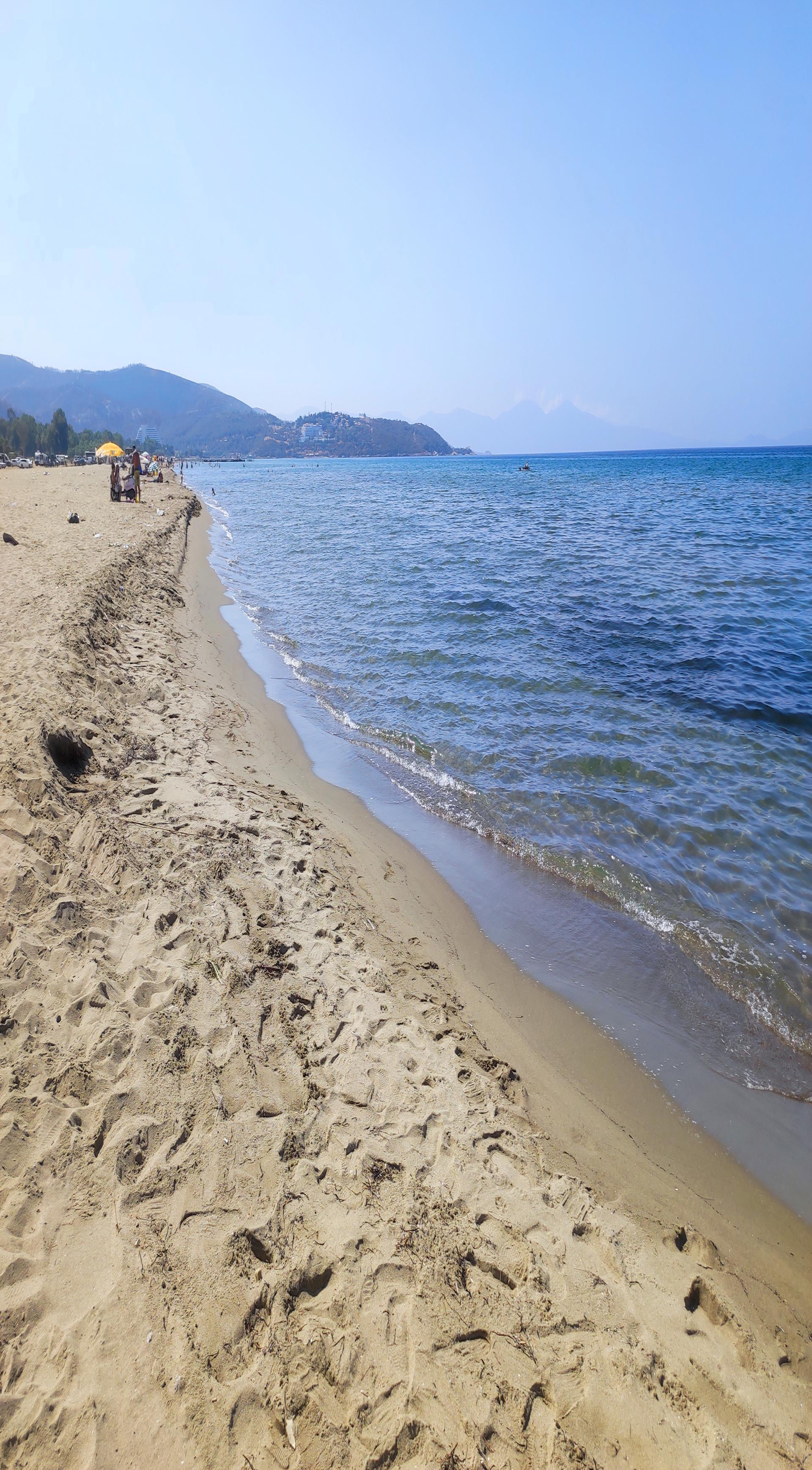 Photo de Pamucak beach - recommandé pour les voyageurs en famille avec des enfants