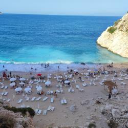 Photo de Kaputaş Beach avec petite baie