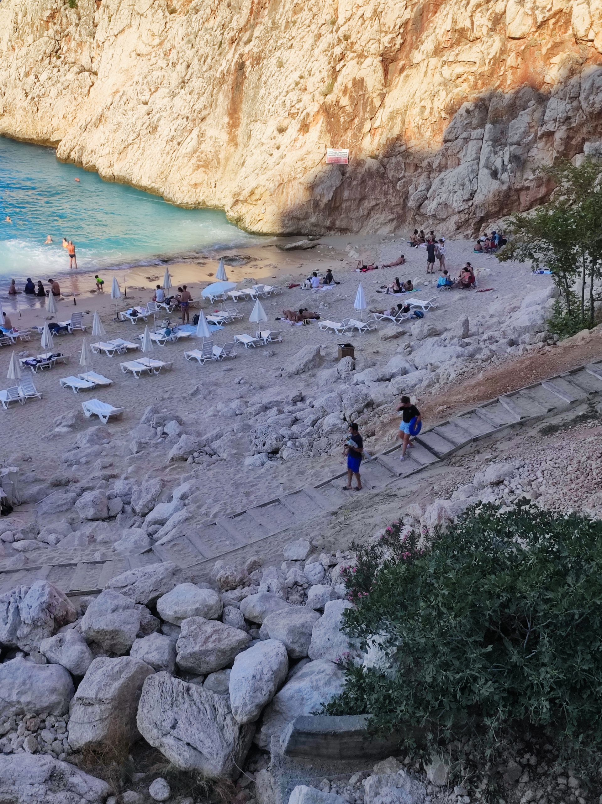 Photo de Kaputaş Beach avec un niveau de propreté de très propre