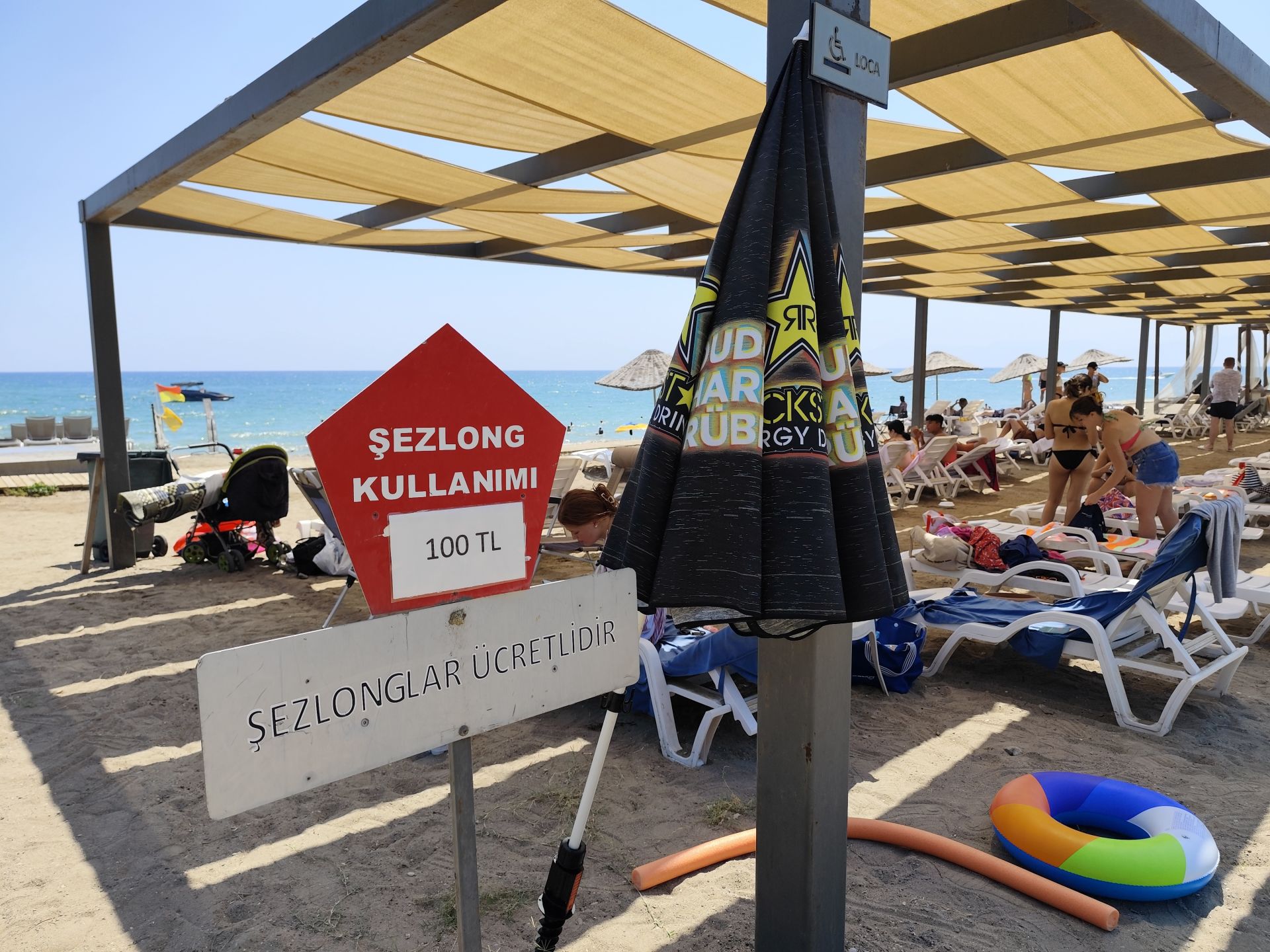 Photo de Belek Public beach avec rivage droit, long