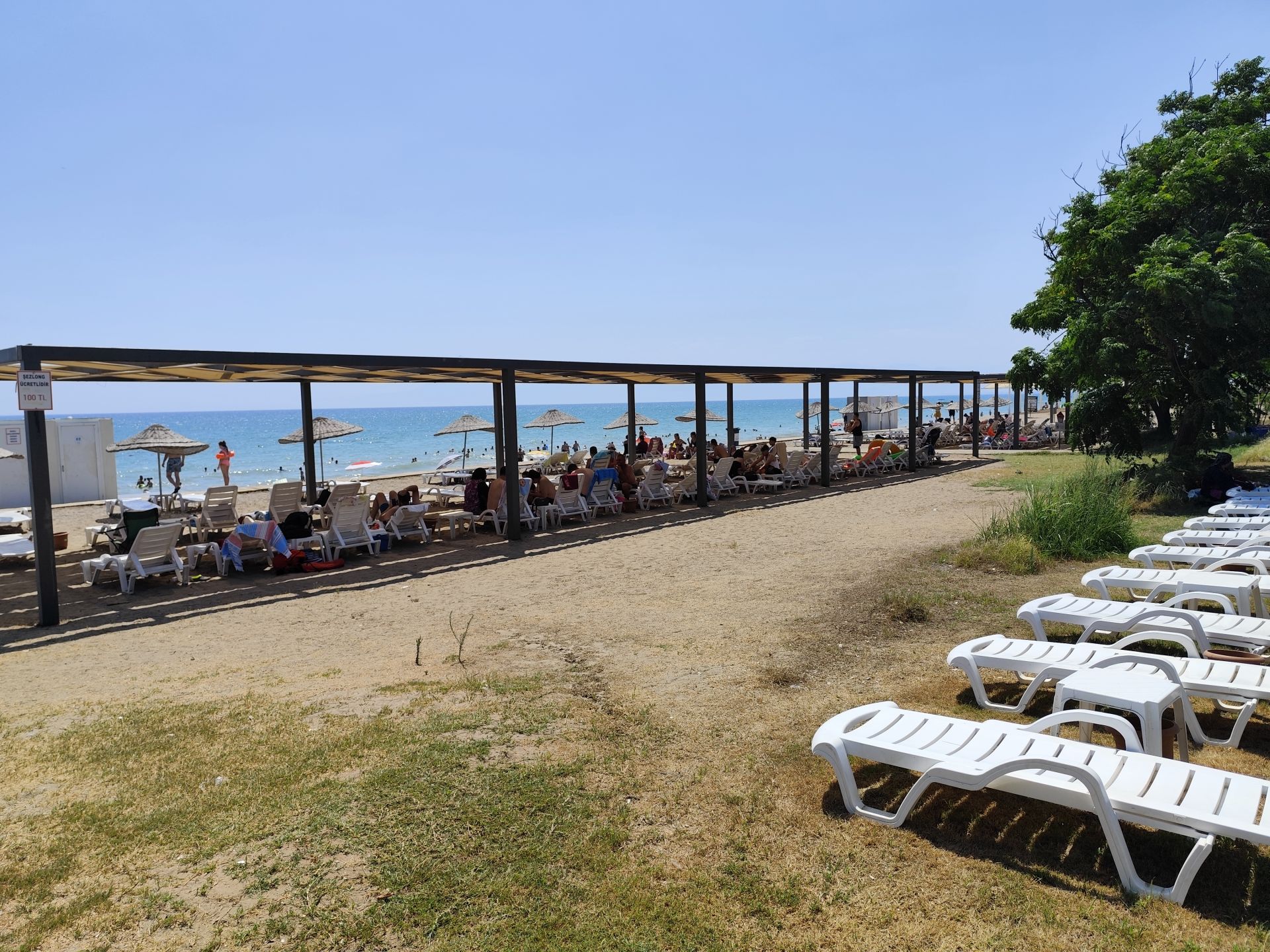 Photo de Belek Public beach avec sable brun de surface