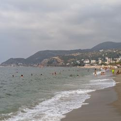 Photo de Plage de Cléopâtre avec un niveau de propreté de assez propre