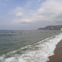 Photo de Plage de Cléopâtre avec rivage droit, long