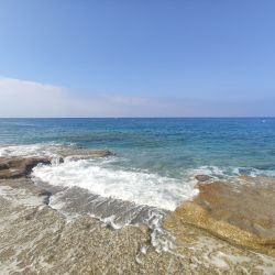 Photo de Mahmutlar beach avec droit et long